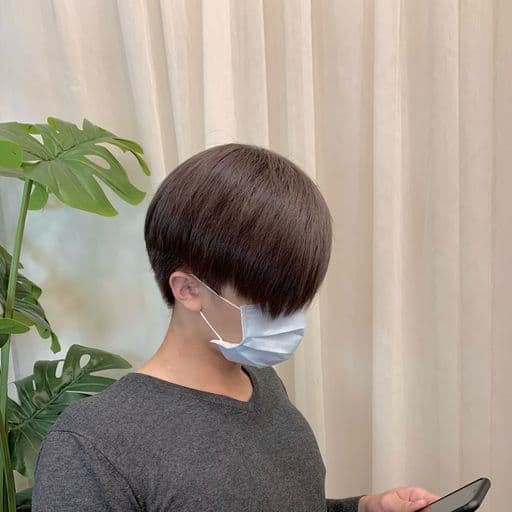 男生短髮、長瀏海、男生染髮