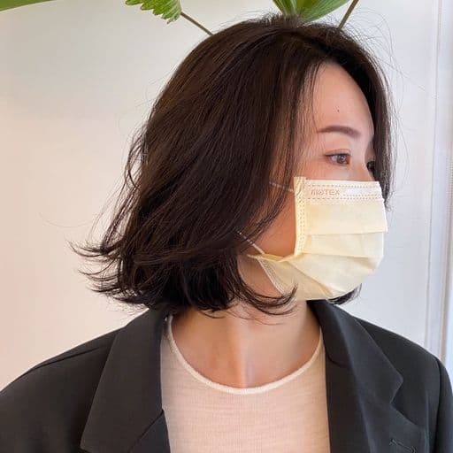 女生短髮、長瀏海、女生染髮