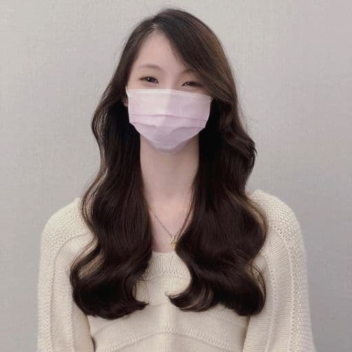 女生長髮、韓系捲度、韓系