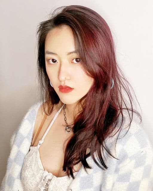 女生長髮、長瀏海、女生染髮