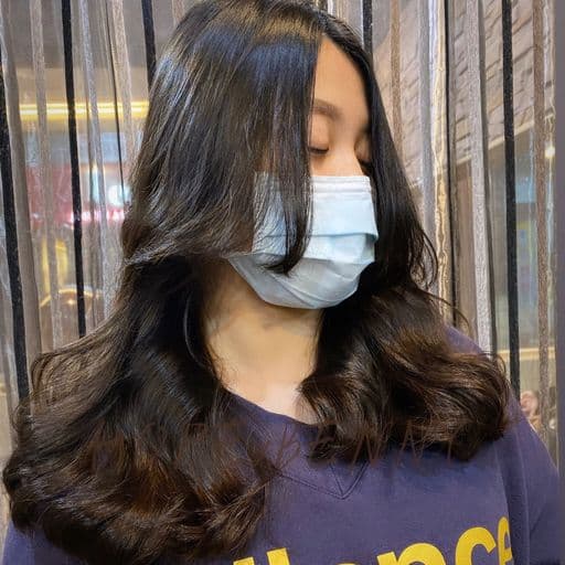 女生長髮、長瀏海、女生燙髮
