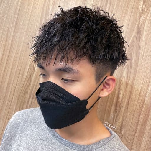 男生短髮、土城剪髮、渣男錫紙燙