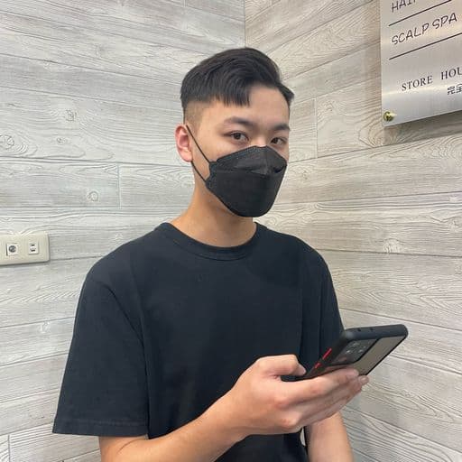 男士逗號瀏海、型男必備、韓系歐巴髮型