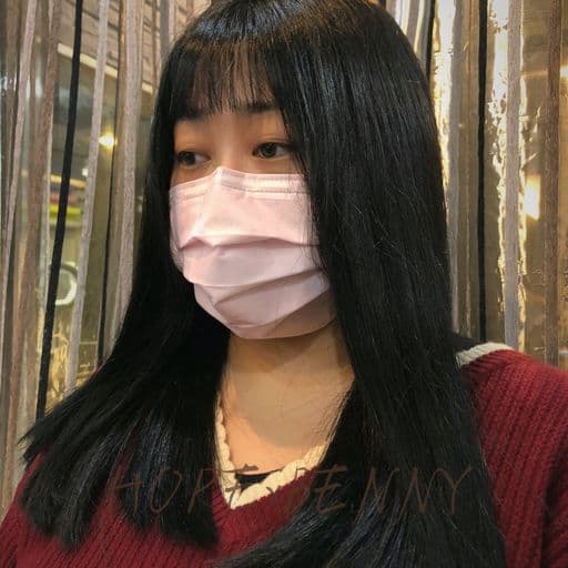 女生長髮、短瀏海、女生染髮