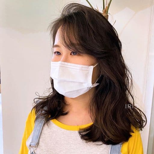 女生長髮、長瀏海、女生燙髮