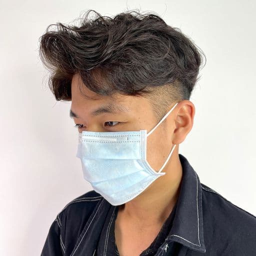男生短髮、短瀏海、男生燙髮