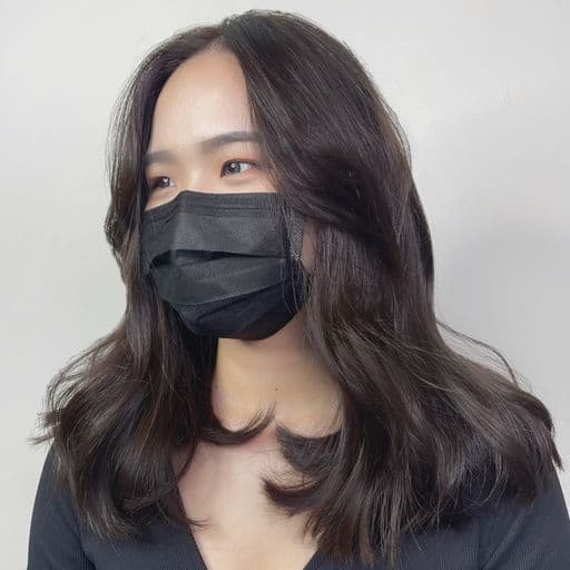 女生長髮、長瀏海、女生染髮