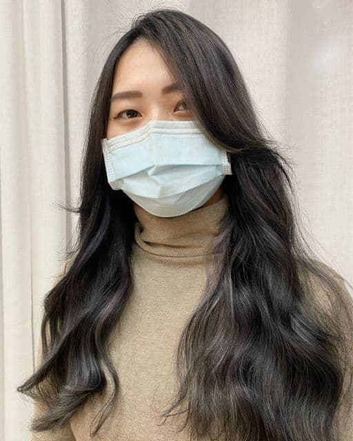 女生長髮、長瀏海、女生染髮