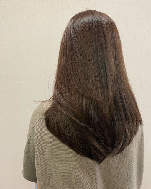 女生長髮、長瀏海、女生染髮