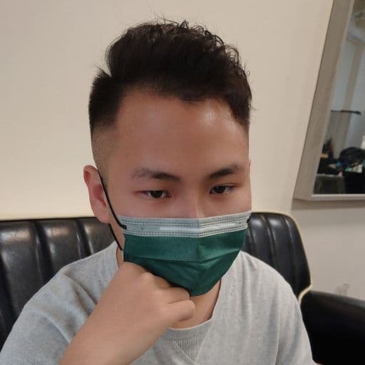 男生日系燙髮、台南燙髮、男生短髮