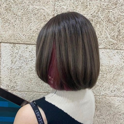 女生中長髮、女生染髮、漂色