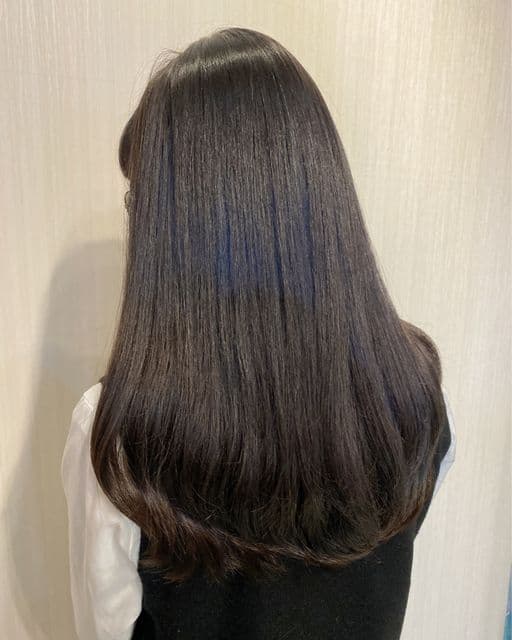女生長髮、短瀏海、女生燙髮