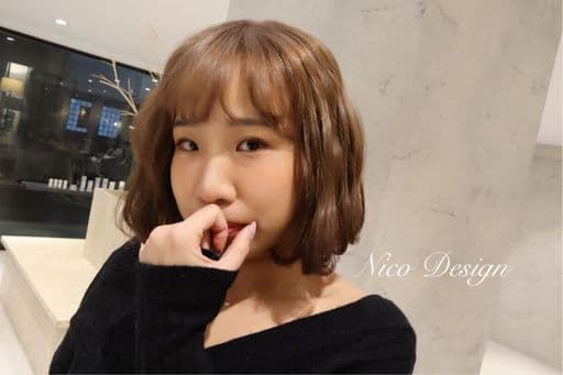 女生短髮、短瀏海、女生染髮