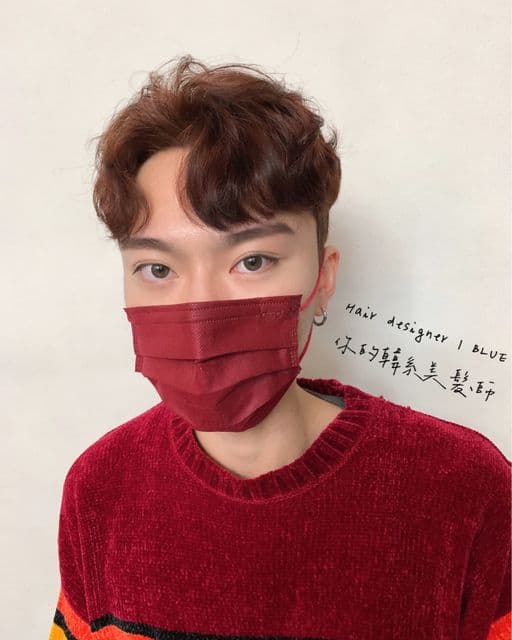 男生短髮、男生染髮、不用漂髮