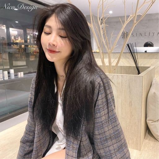 女生長髮、長瀏海、女生染髮