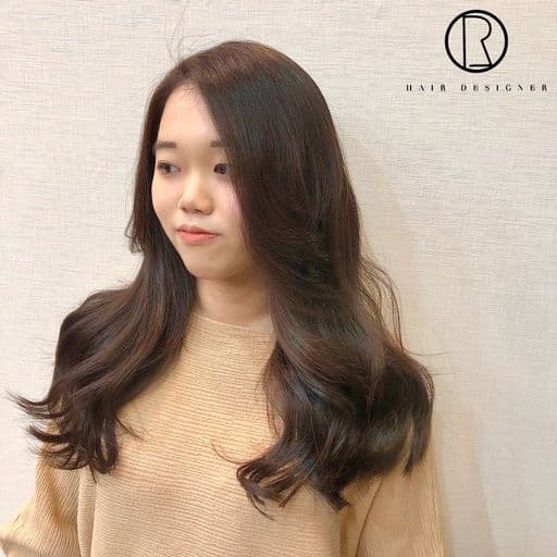 女生長髮、長瀏海、女生染髮