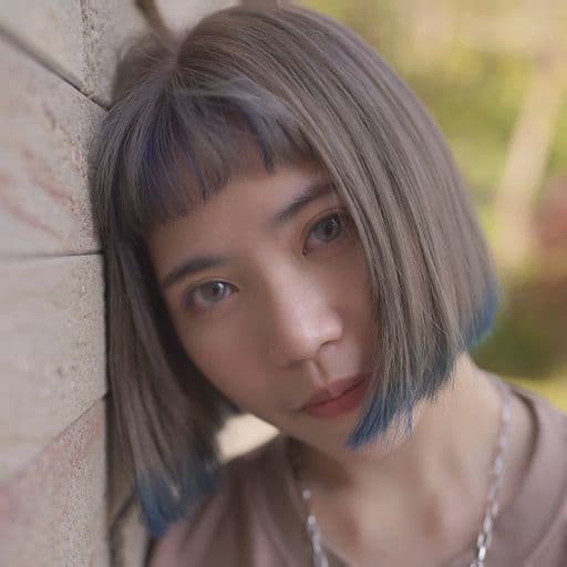 女生短髮、短瀏海、女生染髮