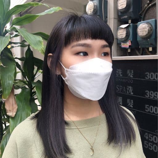 女生長髮、短瀏海、女生染髮