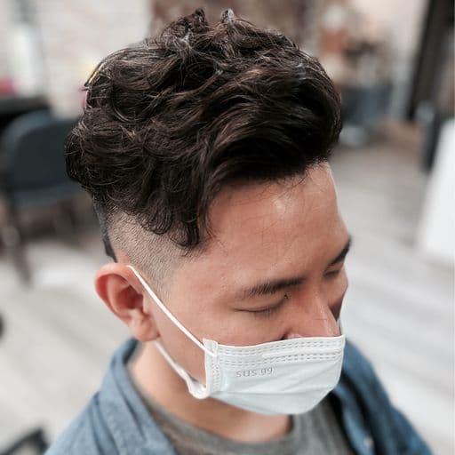男生短髮、男生燙髮、溫塑燙