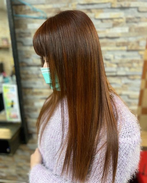 女生長髮、女生染髮、不用漂髮