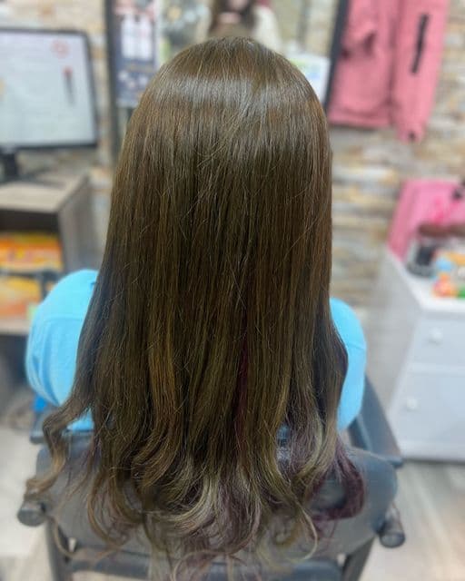 女生長髮、女生染髮、不用漂髮
