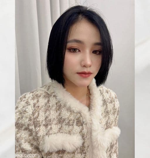 女生短髮、長瀏海、女生染髮