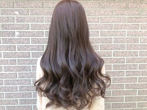 女生中長髮、女生染髮、不用漂髮