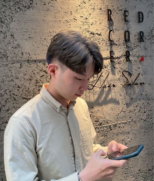 男生短髮、短瀏海、男生染髮