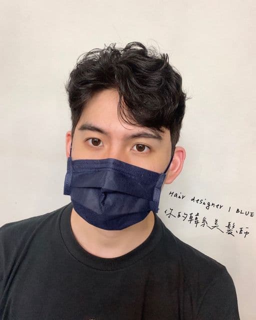 男生短髮、男生燙髮、溫塑燙