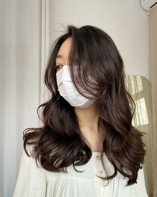 女生長髮、女生燙髮、溫塑燙