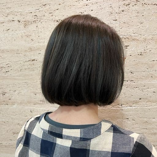 女生短髮、長瀏海、女生染髮