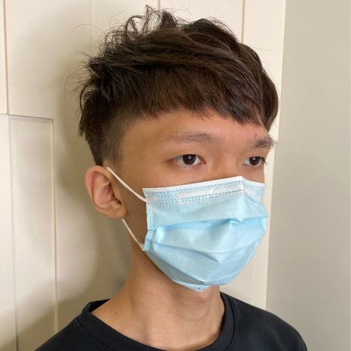 男生短髮、短瀏海、男生燙髮