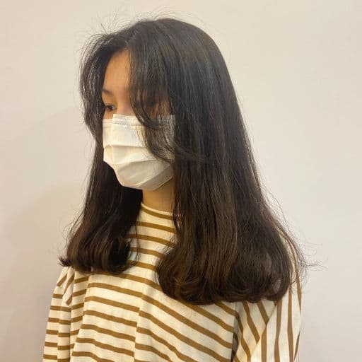 女生長髮、長瀏海、女生燙髮
