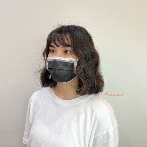 女生短髮、短瀏海、女生燙髮