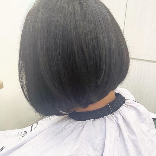 女生中長髮、粗硬髮、短髮