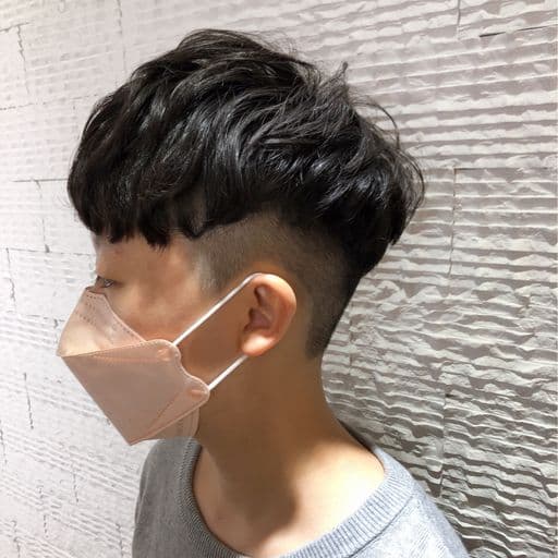 男生短髮、短瀏海、男生燙髮