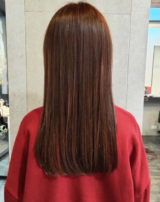女生長髮、不用漂髮、長瀏海