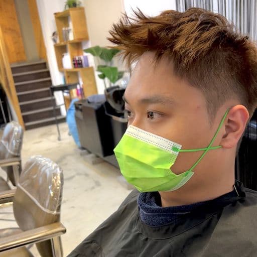 男生短髮、短瀏海、男生染髮