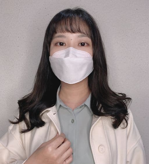 女生長髮、短瀏海、女生燙髮