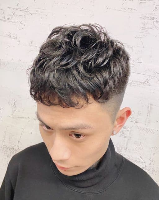 男生短髮、男生燙髮、溫塑燙