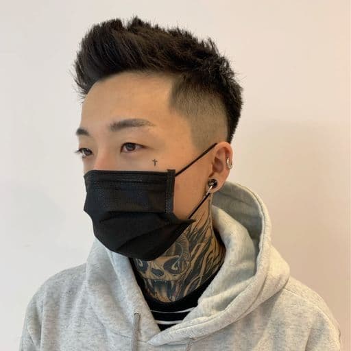 男生短髮、短瀏海、男生染髮