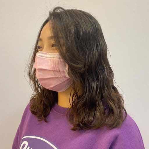 女生長髮、女生燙髮、溫塑燙