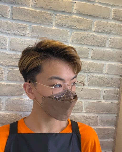 男生短髮、短瀏海、男生染髮