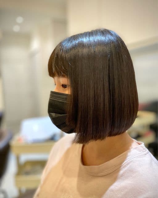 女生短髮、短瀏海、女生染髮