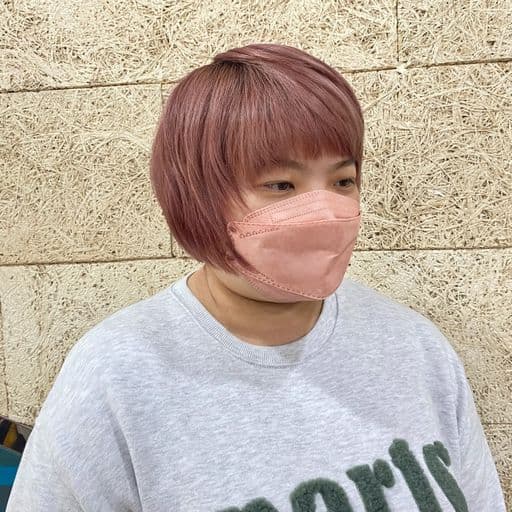 女生短髮、女生染髮、漂色