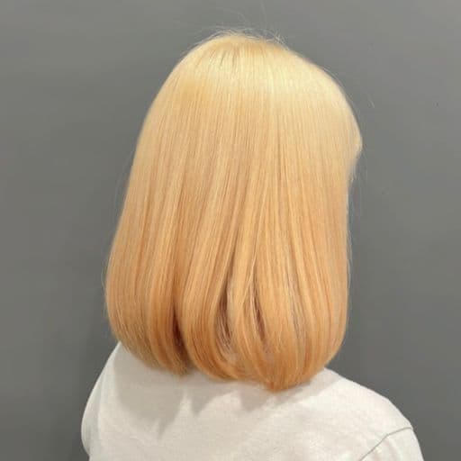 女生中長髮、女生染髮、漂色