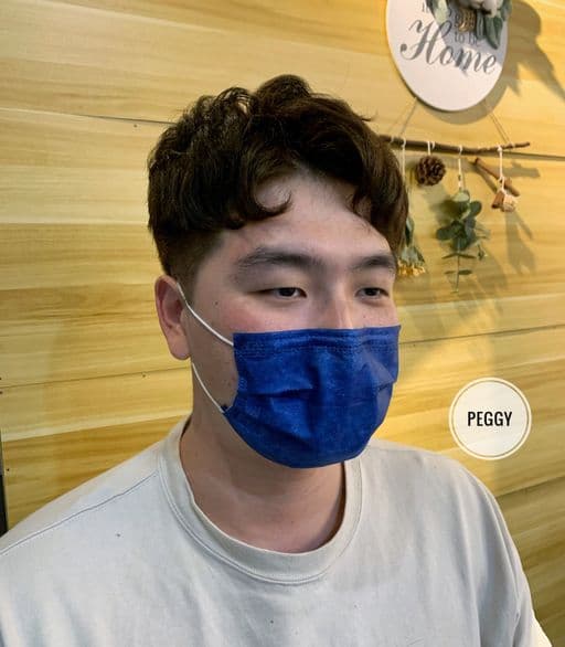 男生短髮、短瀏海、男生染髮