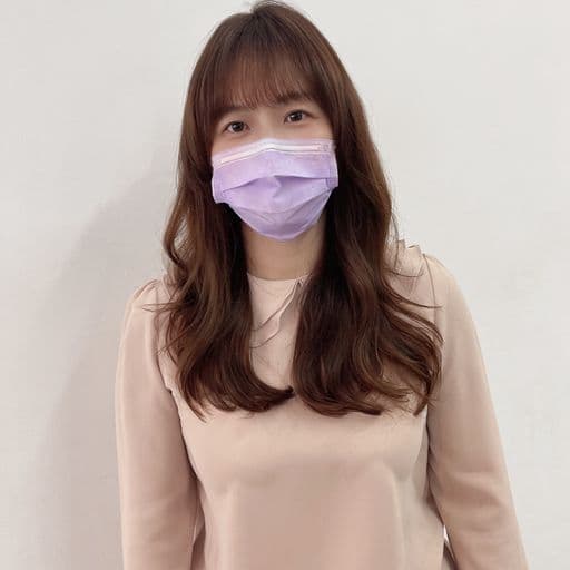 女生長髮、短瀏海、女生染髮