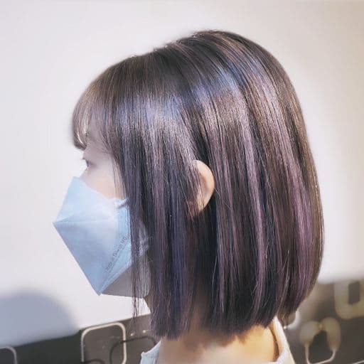 女生短髮、短瀏海、女生染髮