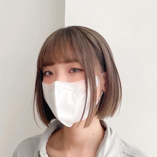 女生短髮、短瀏海、女生染髮